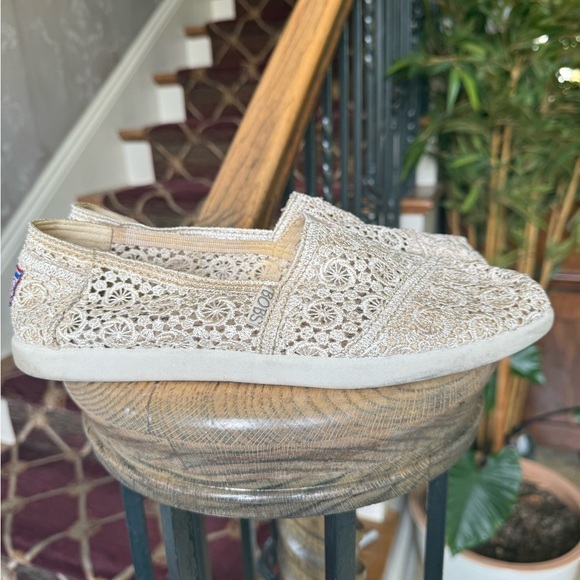BOBS Skechers, crochet ladies slip on shoe excellent condition size 9.5 - Picture 6 of 12